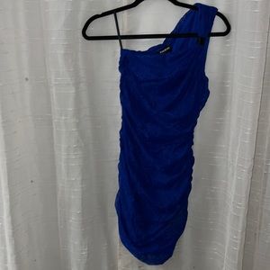 Bebe one shoulder dress